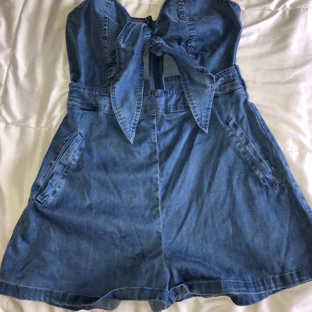 Denim jumpsuit